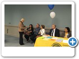 DRC boardmember, Gale Morrison and staff at  2011 Disability Employment Awareness Celebration